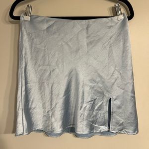 Peppermayo Adama Mini Skirt / Size: US8 / Color: Blue